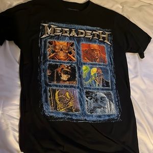 original megadeath band shirt